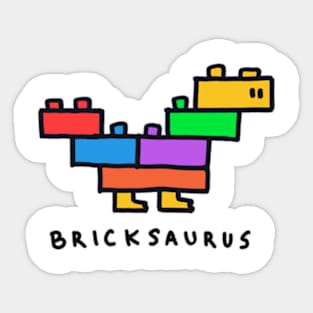 Bricksaurus Sticker